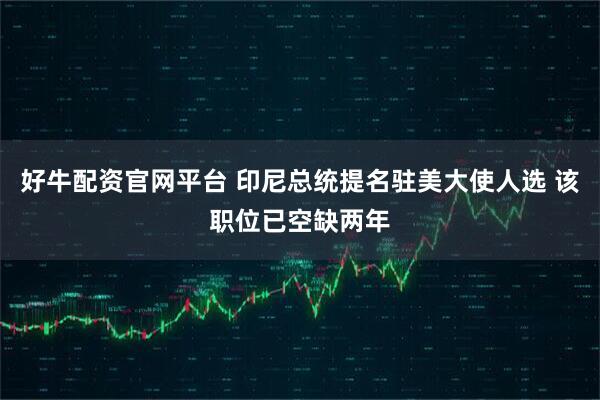 好牛配资官网平台 印尼总统提名驻美大使人选 该职位已空缺两年